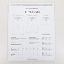 THE 101 TROUSER PATTERN