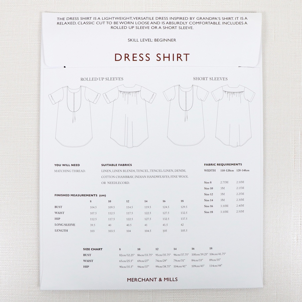 THE DRESS SHIRT PATTERN