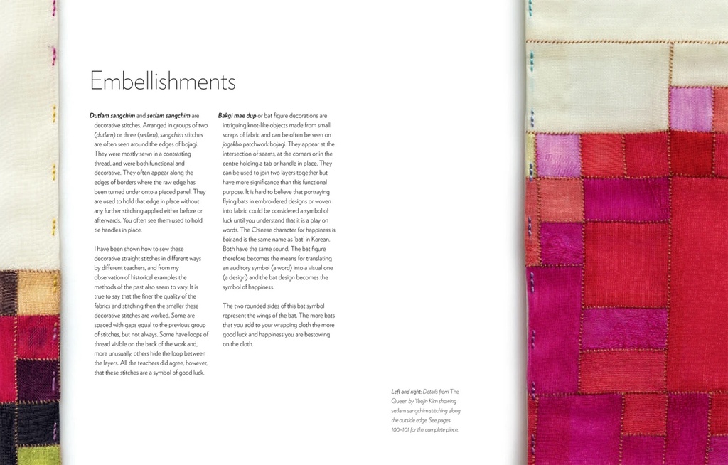 Bojagi, Korean Textile Art Book