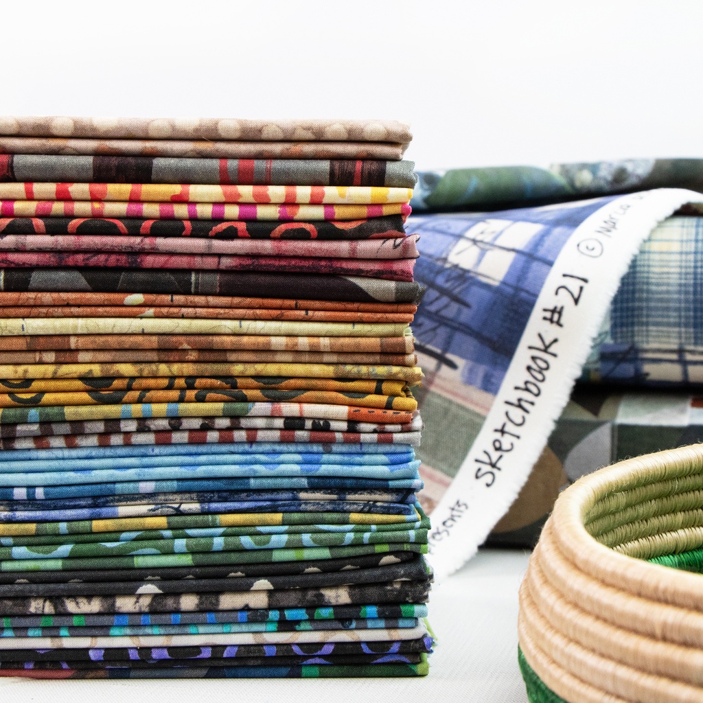 Sketchbook 21 by Marcia Derse FQ Bundle 