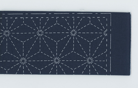 ASA-NO-HA, SASHIKO CLOTH, INDIGO