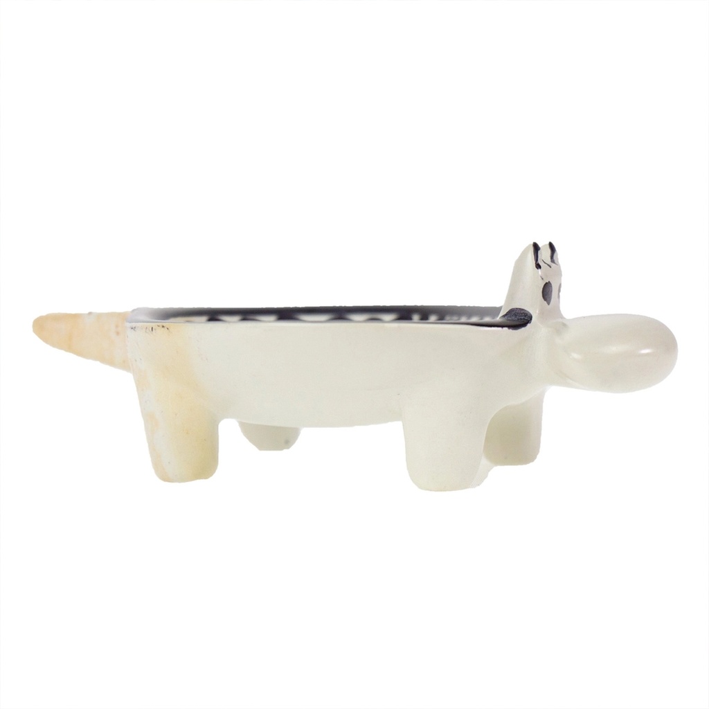 Soapstone Hippo Bowl - 12 Days