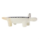 Soapstone Hippo Bowl - 12 Days