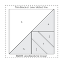 3" Scrappy Triangle Foundatin Pad