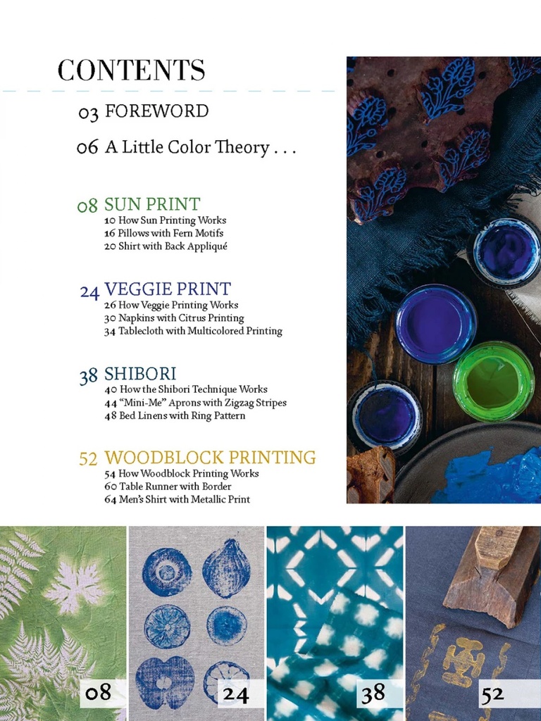 Learn to Dye & Print Fabric Book