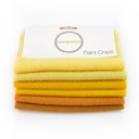 5" x 5" Solid Paint Chips - Yellow