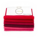 5" x 5" Solid Paint Chips - Red