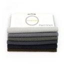 5" x 5" Solid Paint Chips - Grey