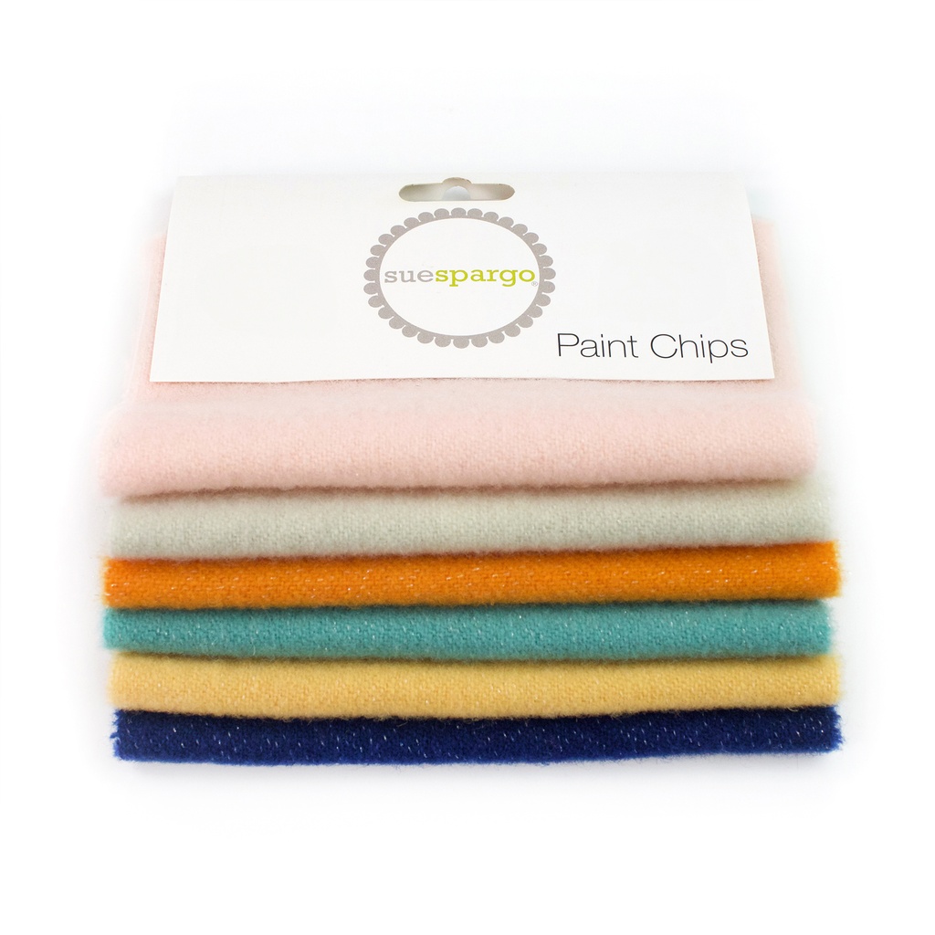 5" x 5" Sparkle Paint Chips - Dawn