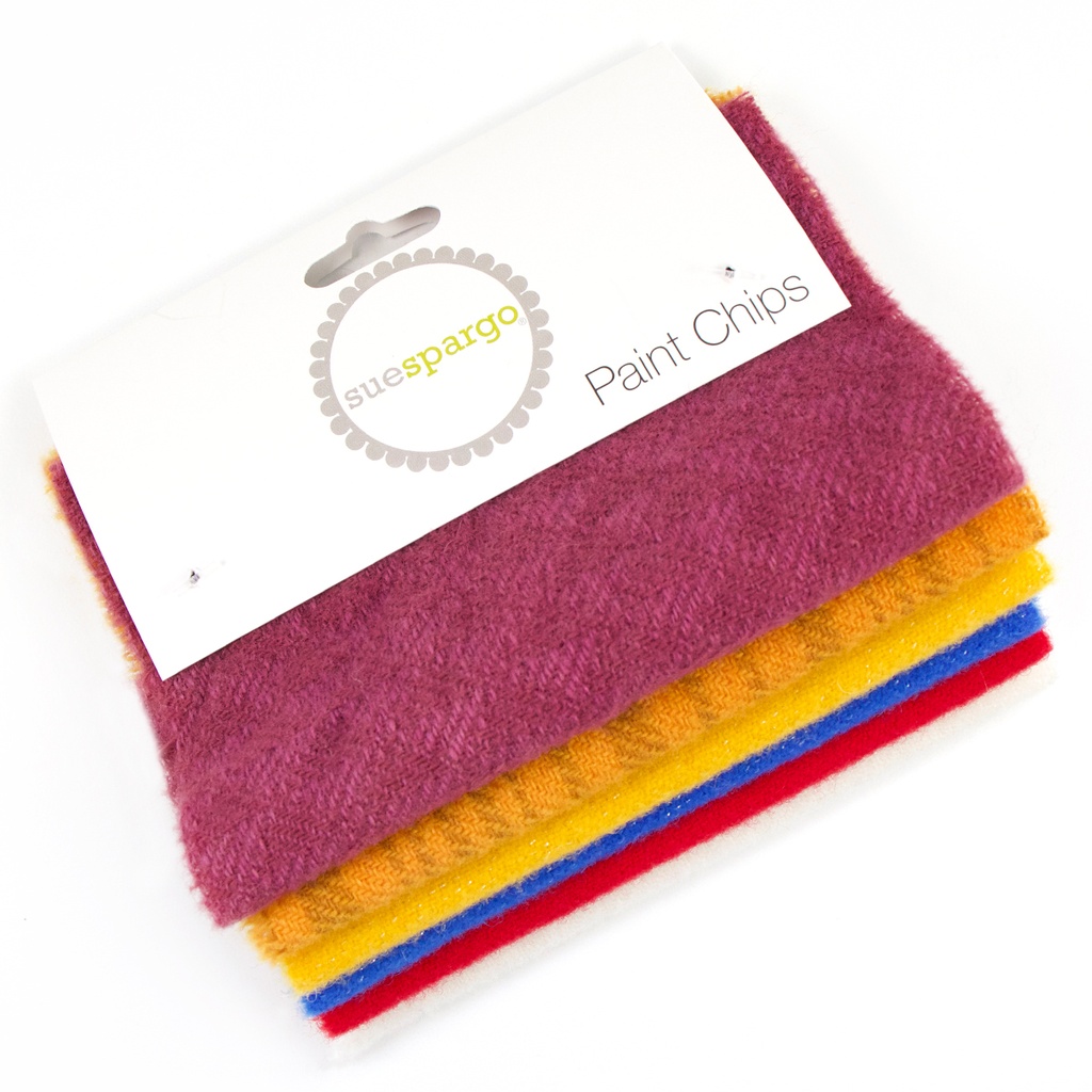 5" x 5" Mixed Paint Chips - Hummingbird Garden