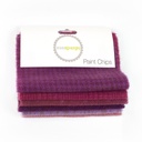 5" x 5" Textural Paint Chips - Violet