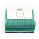 5" x 5" Textural Paint Chips - Teal