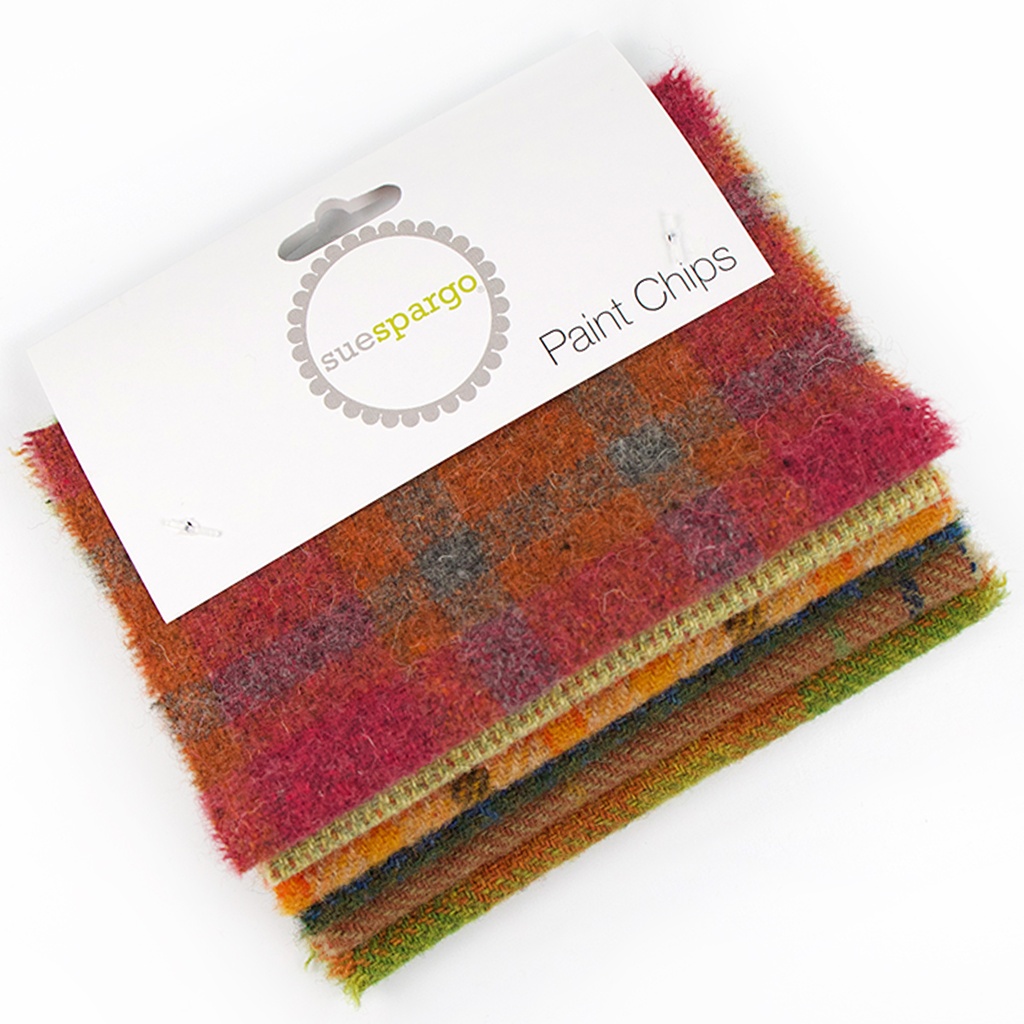 5" x 5" Textural Paint Chips - Connecticut