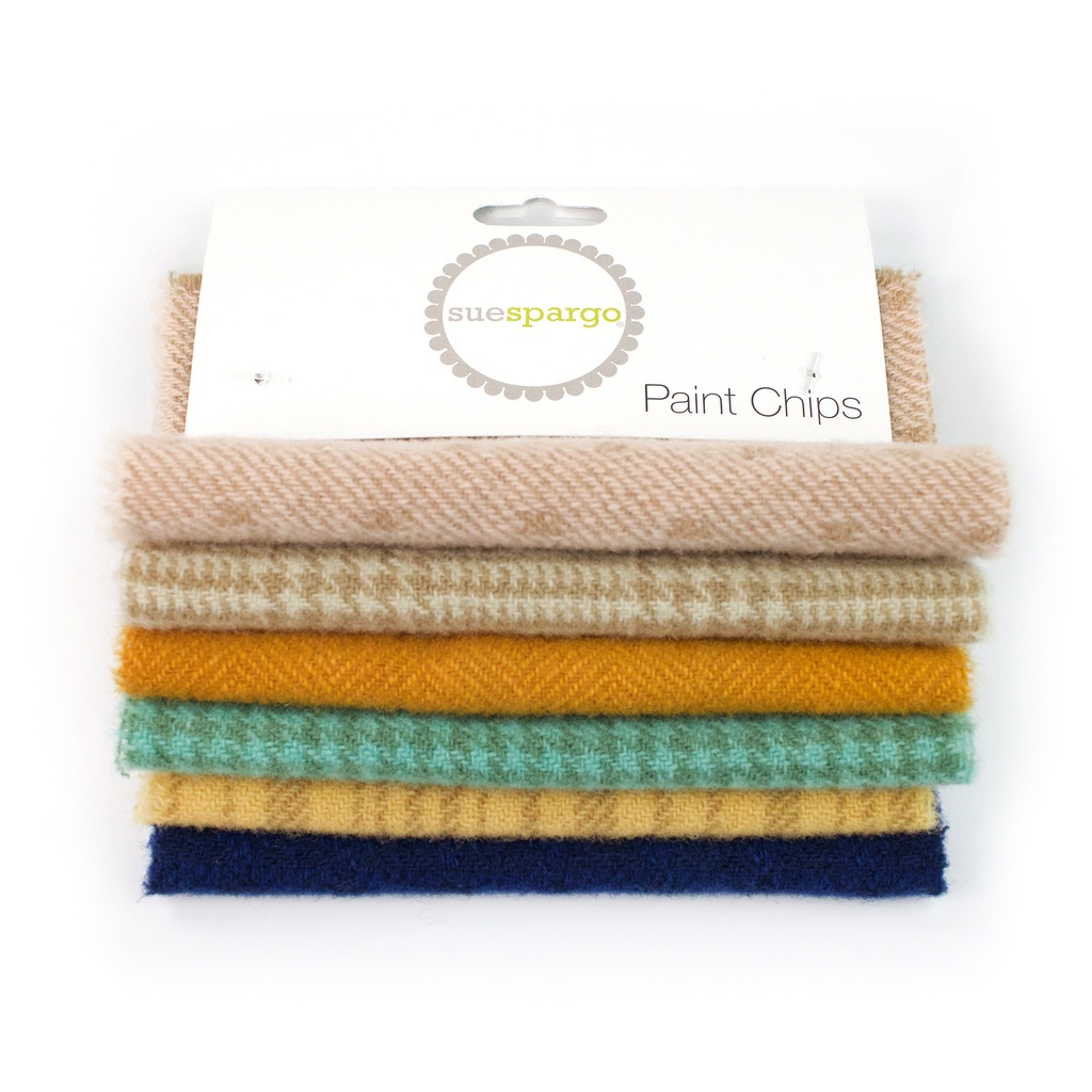 5" x 5" Textural Paint Chips - Dawn