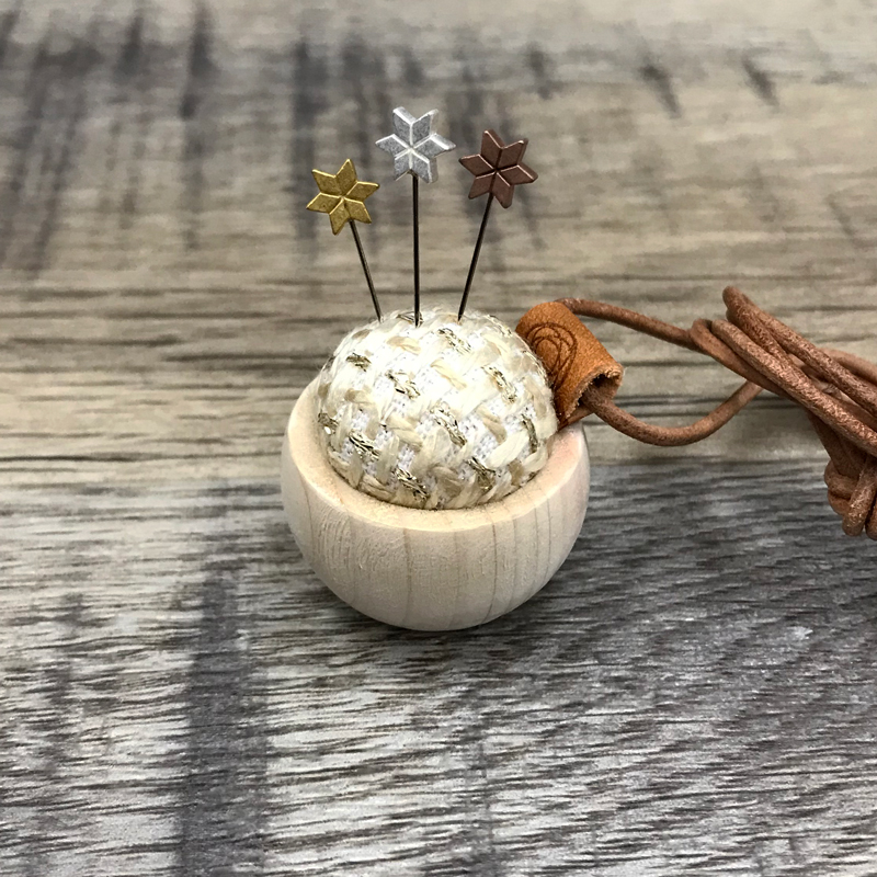 COHANA TWEED - CYPRESS PINCUSHION