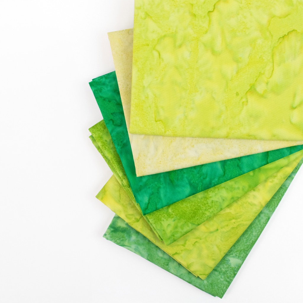 Spring Party Hand Dyed Batik FQ Bundle