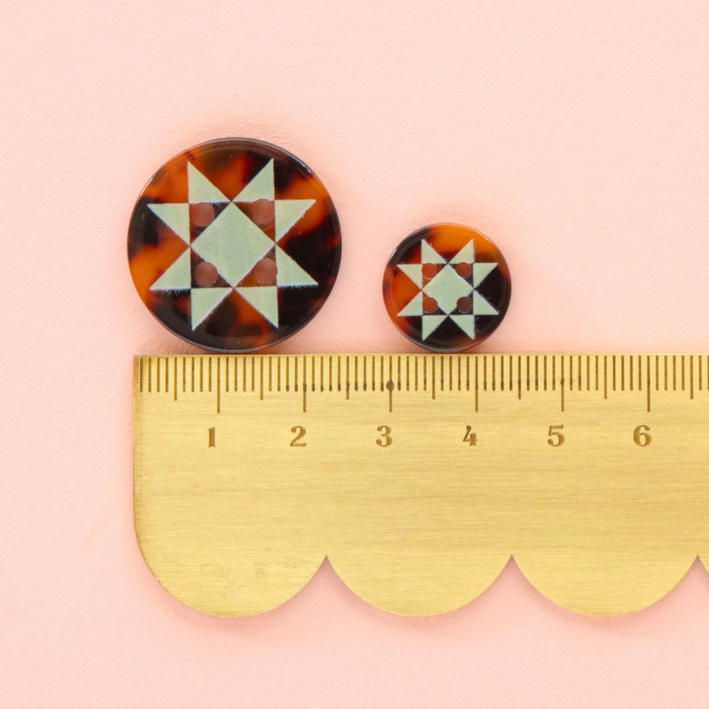 Quilt Star Button Pack  