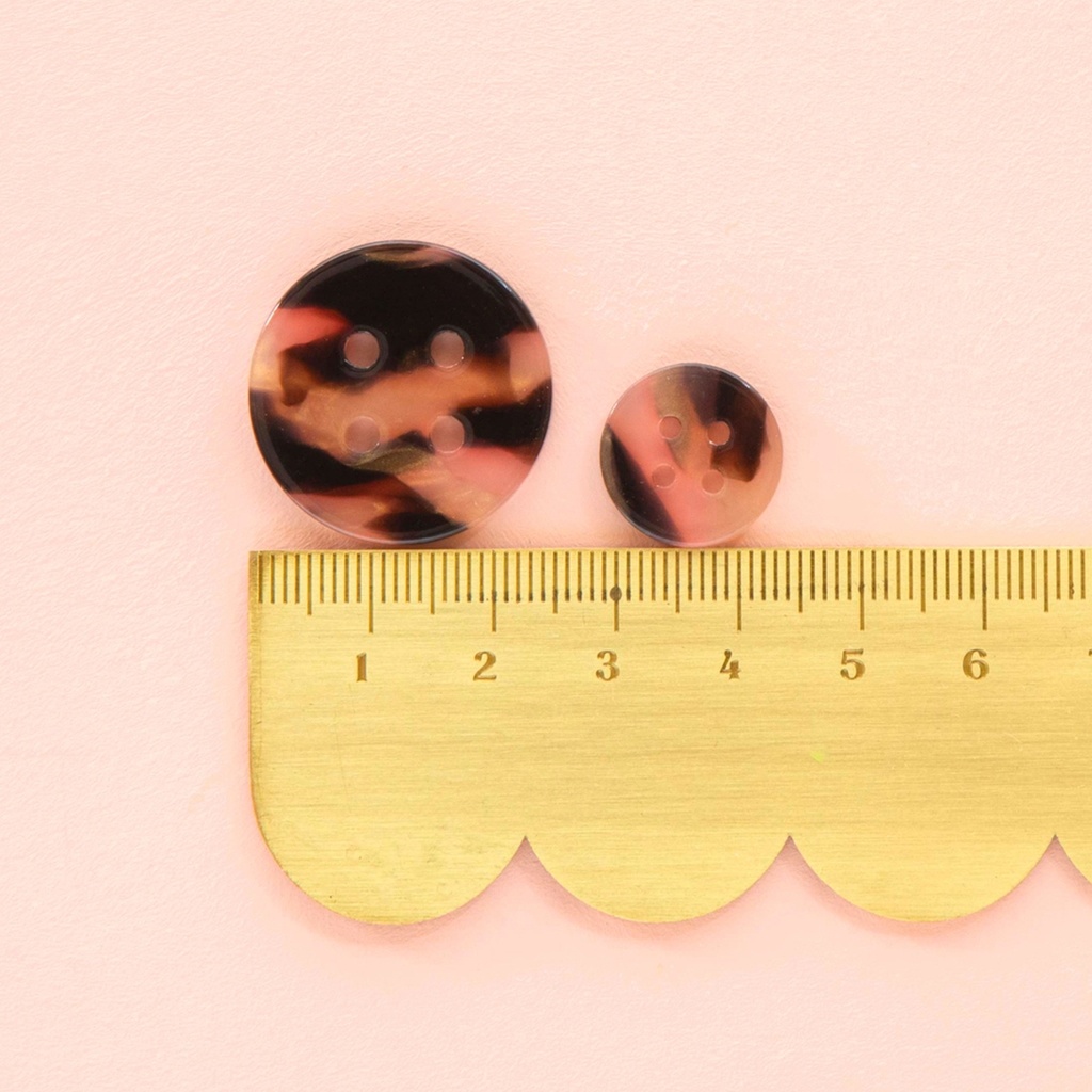 Tortoise Shell Button Pack  