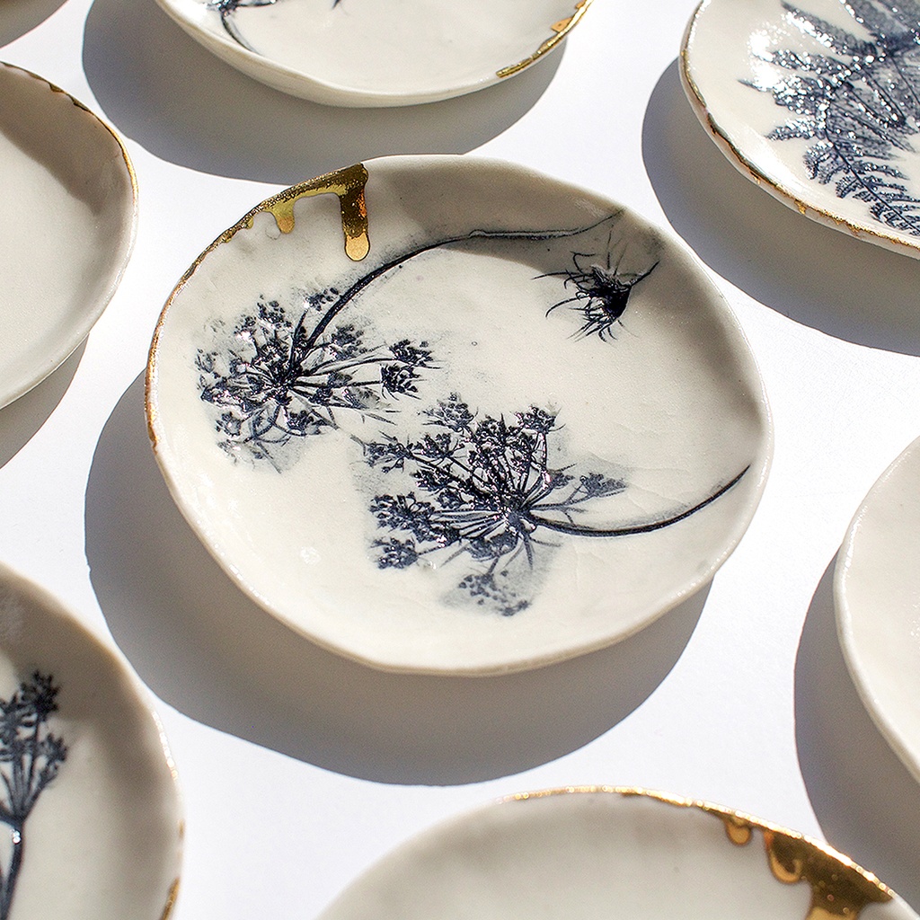 Nature Print Ring Dish