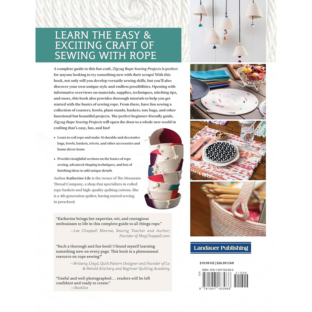Zigzag Rope Sewing Projects Book