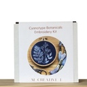 Cyanotype Botanicals- Beginner Embroidery Diy Craft Kit