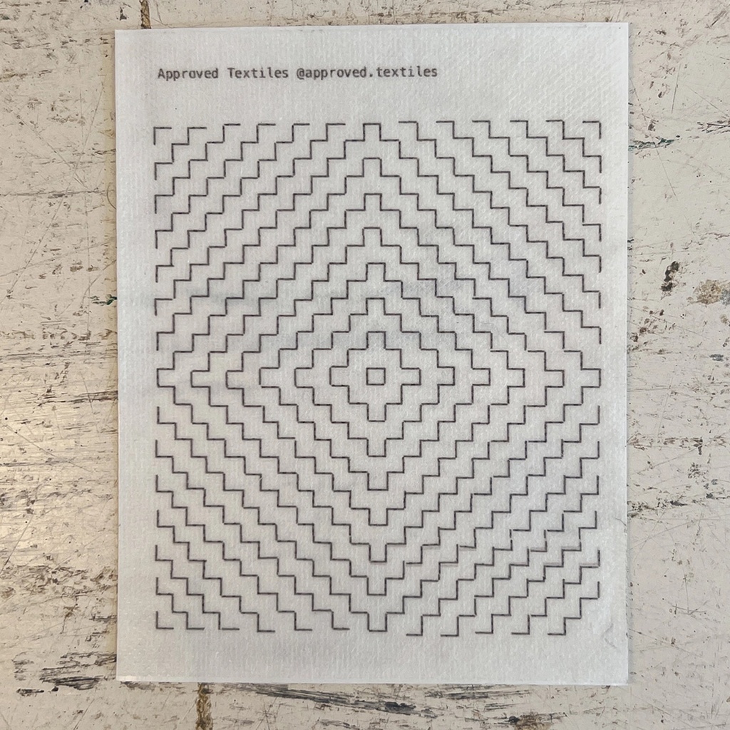 Persimmon Flowers - Minimal Mending + Embellishment Transfer