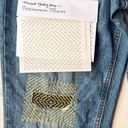 Persimmon Flowers - Minimal Mending + Embellishment Transfer