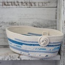 Coiled Rope Basket Kit Oval Organizer