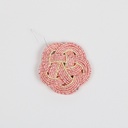 COHANA, SAKURA SMALL BRASS SPOOL AND LIDA MIZUHIKI NEEDLE THREADER SET D/C
