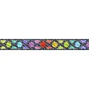 Ribbon Yardage - Disco Dot - Carbon