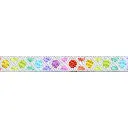 Ribbon Yardage - Disco Dot - Whisper