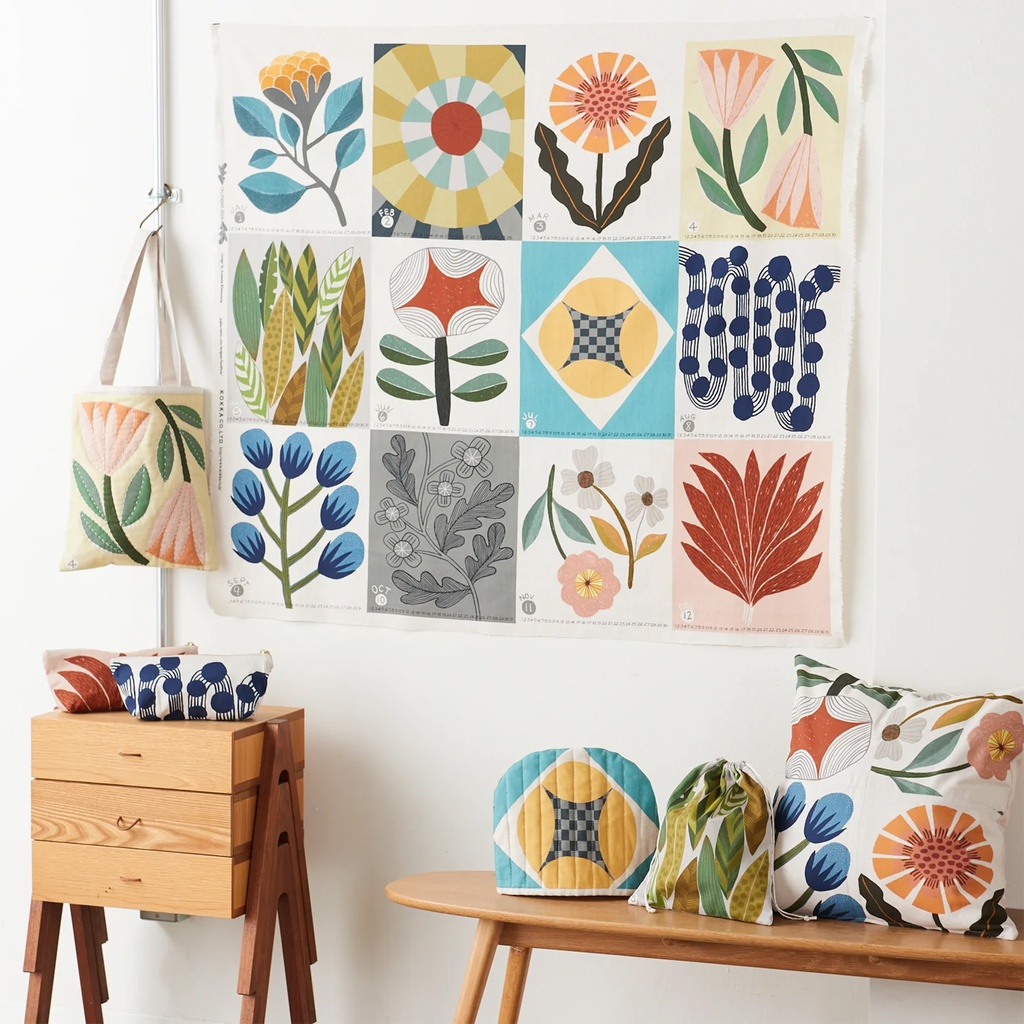 Bookhou, 2026 Fabric Calendar