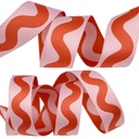 Webbing - Squiggle, Coralline