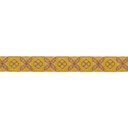 Ribbon Yardage - Diamond with Pink Edge