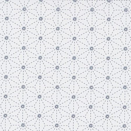 ASA-NO-HA, SASHIKO CLOTH, WHITE