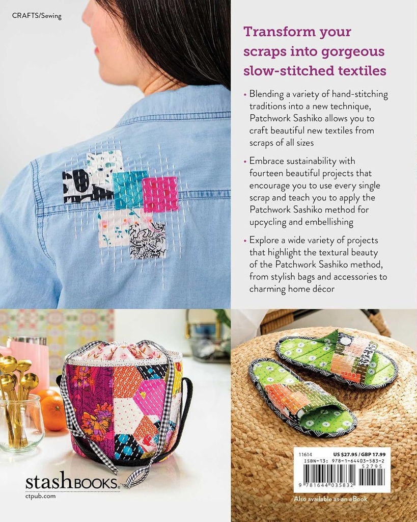 Pre-Order: Patchwork Sashiko Book