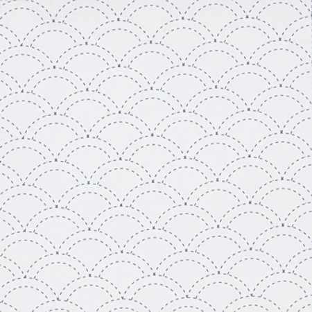 SEIKAI-HA, SASHIKO CLOTH, WHITE