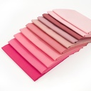 Japanese Solids FQ Bundle - Pinks
