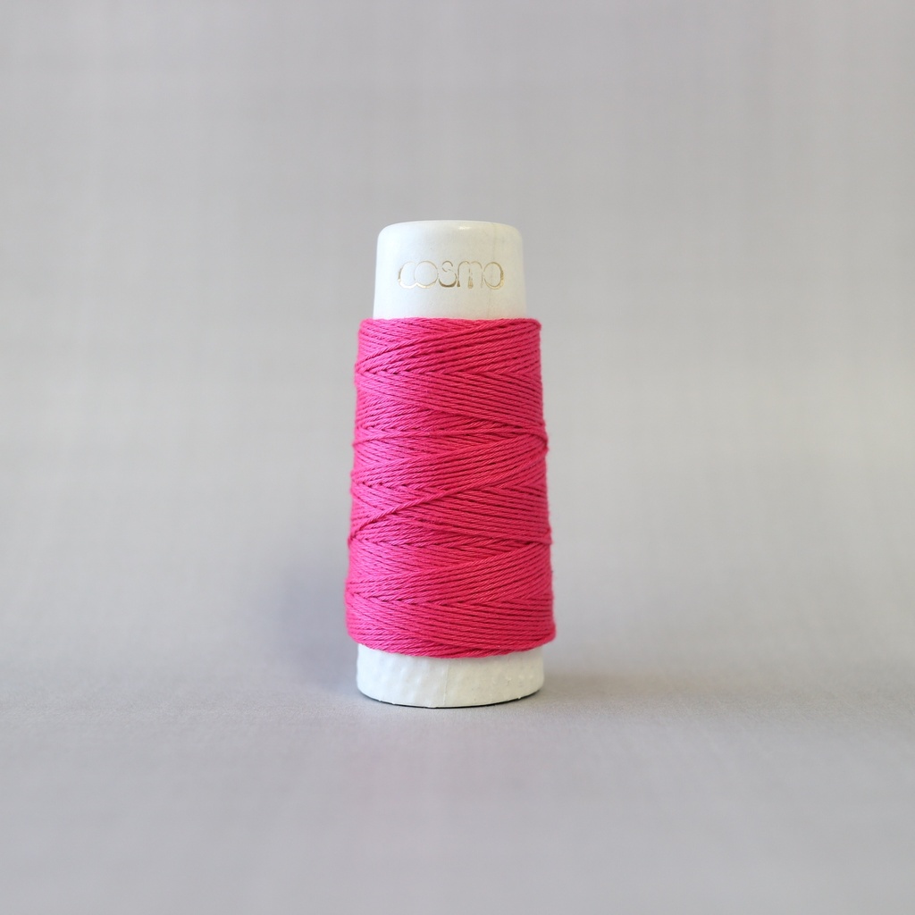 Raspberry Sorbet, Hidamari Sashiko Thread, 30m Spool