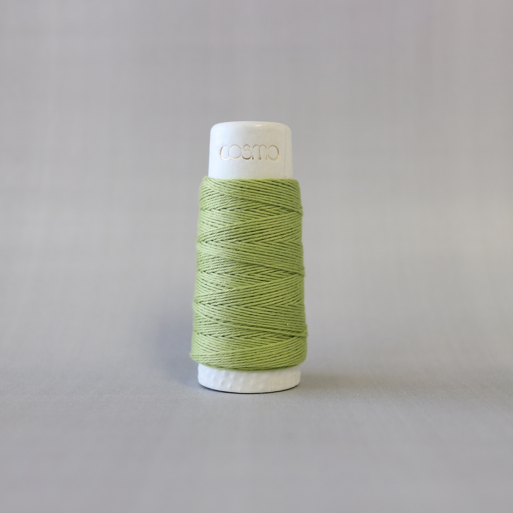 Green Tea, Hidamari Sashiko Thread, 30m Spool
