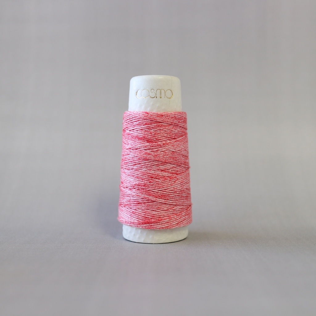 Strawberry Milk, Hidamari Sashiko Thread, 30m Spool