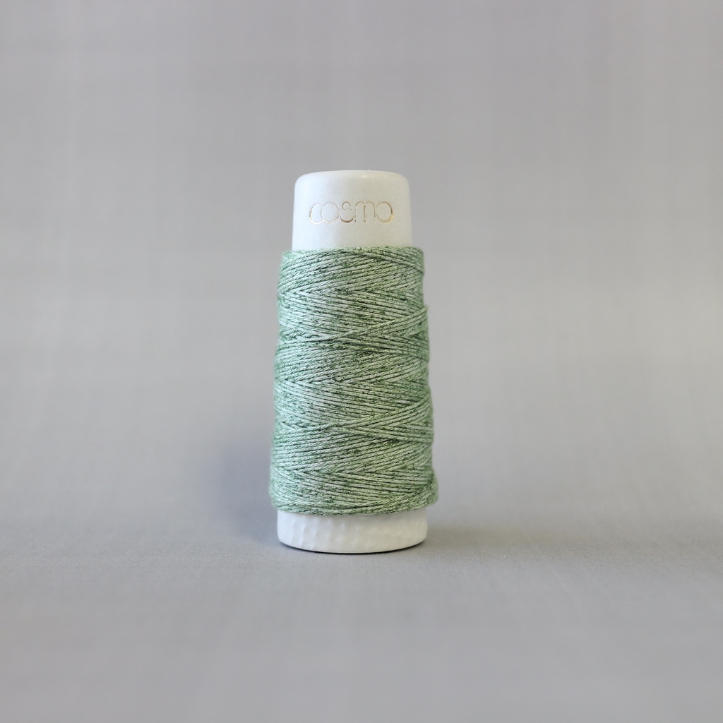 Mojito Green, Hidamari Sashiko Thread, 30m Spool