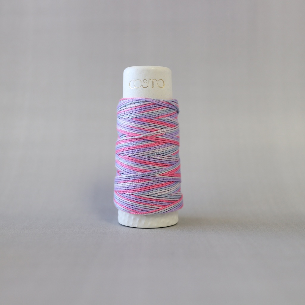 Cotton Candy, Hidamari Sashiko Thread, 30m Spool