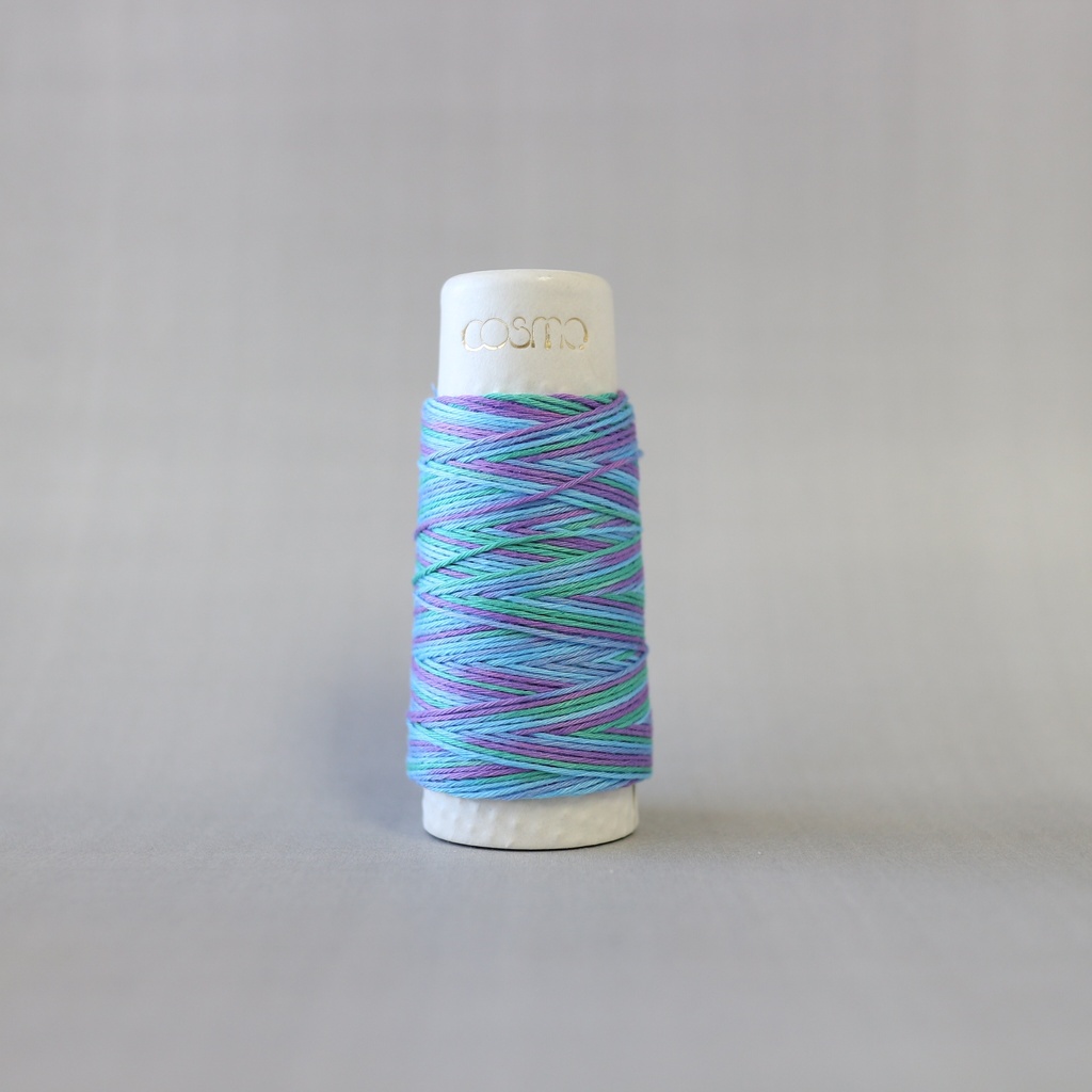 Tie Dye, Hidamari Sashiko Thread, 30m Spool