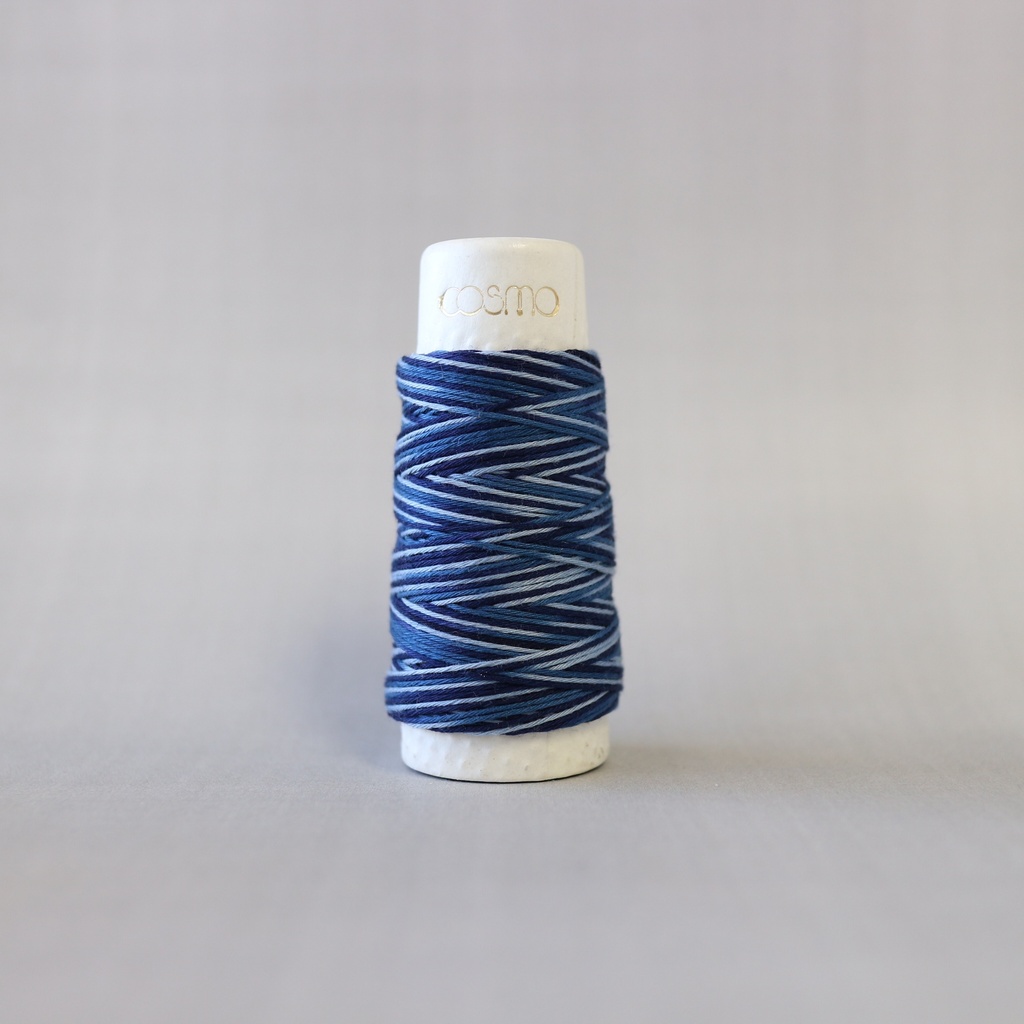Deep Ocean, Hidamari Sashiko Thread, 30m Spool
