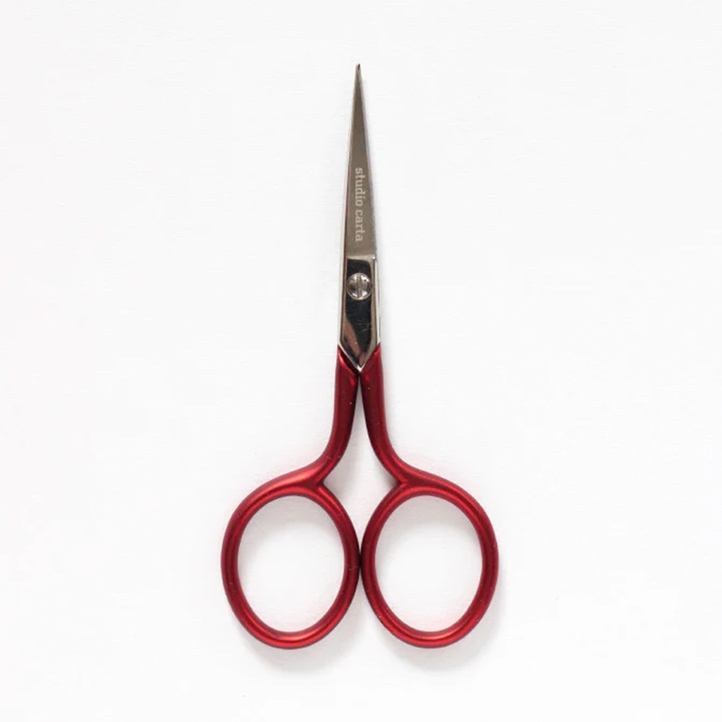 3-1/4" Scarlet Red Scissors