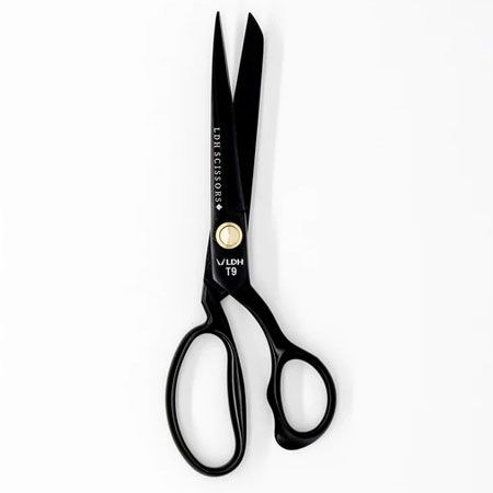 9” Matte Black Fabric Shears