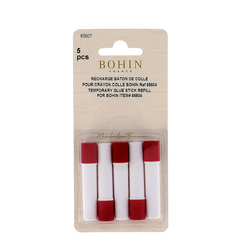 [NOT_65507] Bohin Glue Stick Pen Refill - 5 Pack