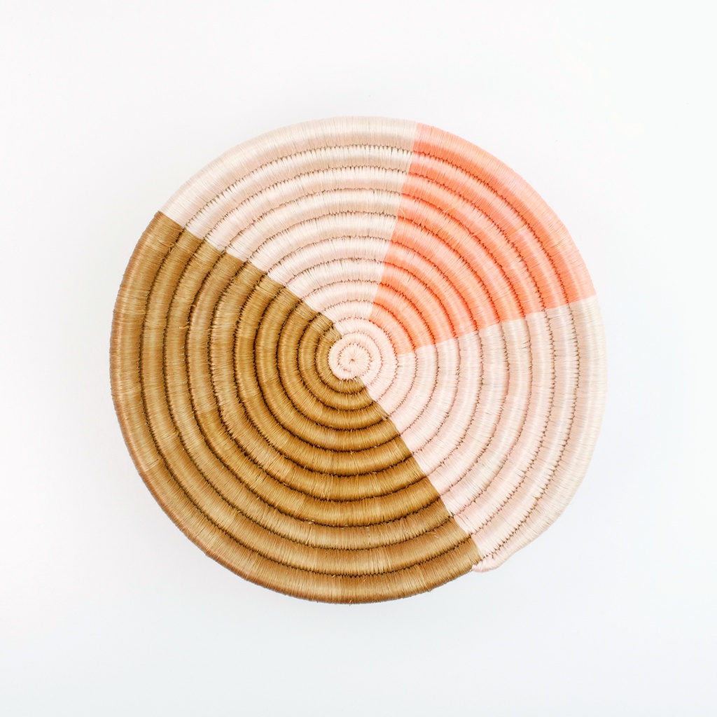 Geo Pastel Mini Plateau Basket