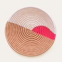 Coral Splash Plateau Basket